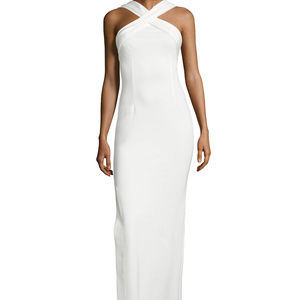 Ponti Cross-front Formal Dress